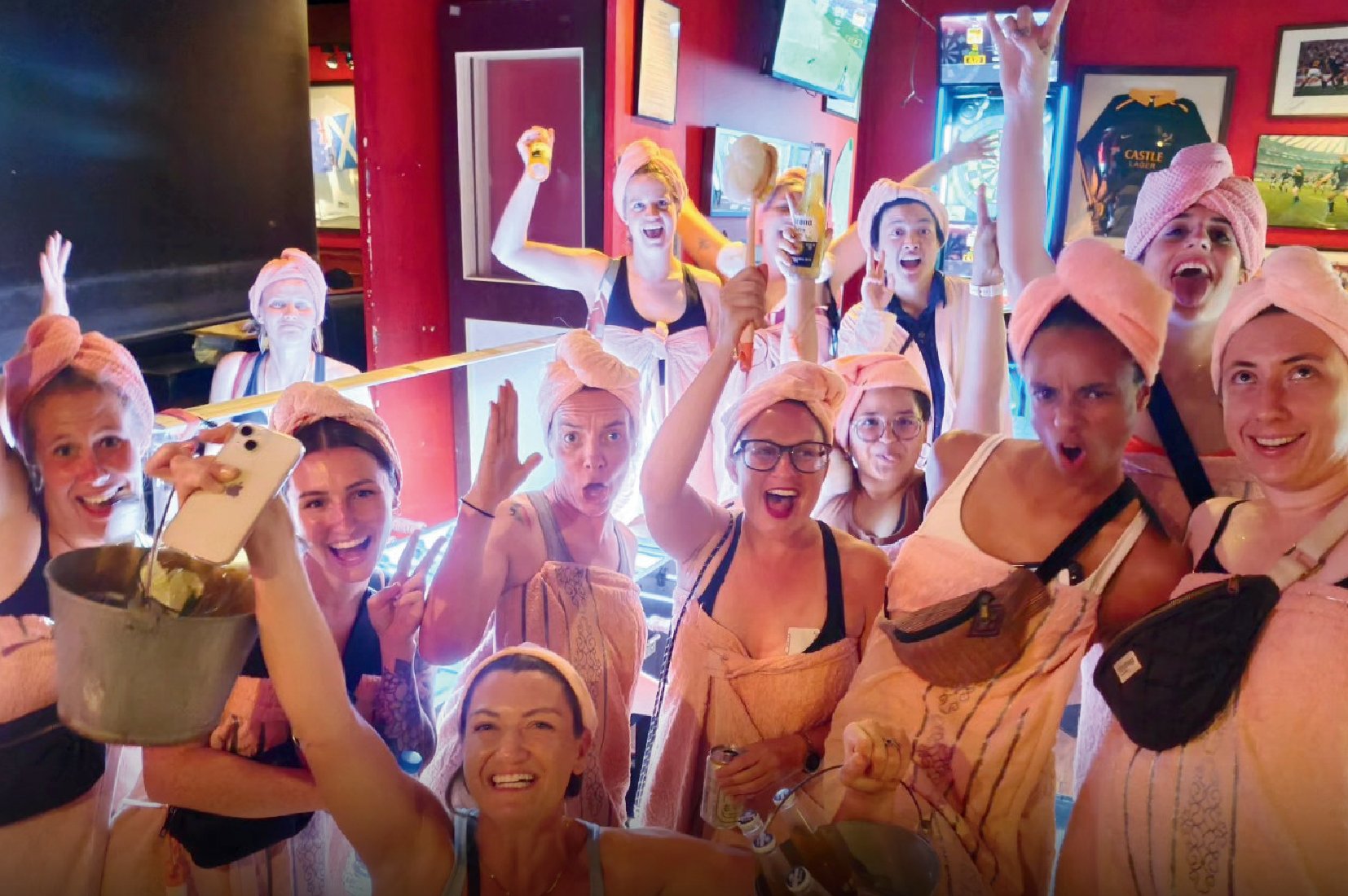 Brass Monkey crowd